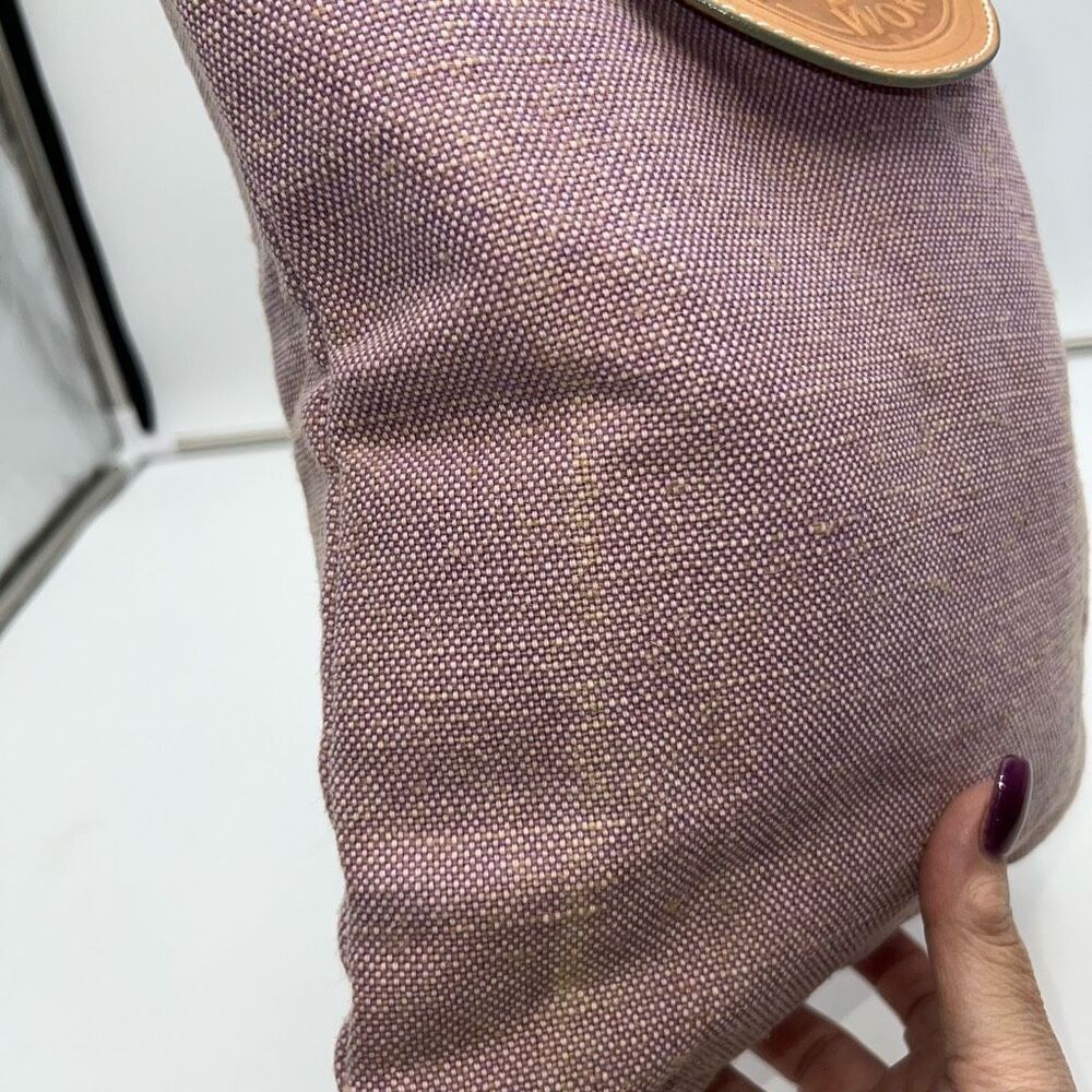 Hunting World Made in Italy‎ Foldable Tote Bag Shoulder Bag Cotton Linen Blend x - Picture 8 of 15